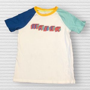 Rockets Of Awesome “MAJOR VIBES BLOCK TEE” Tee Shirt
